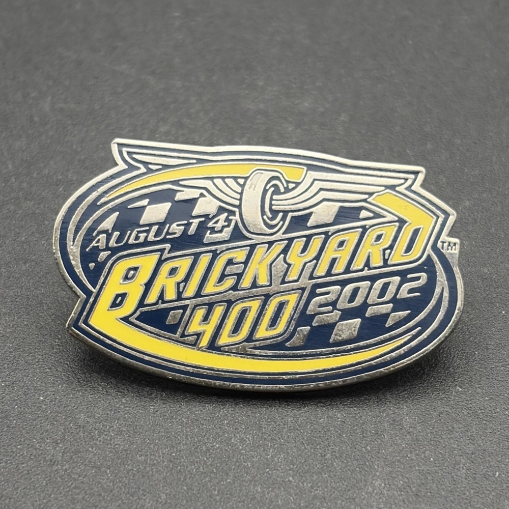 Vintage‎ 2002 NASCAR Brickyard 400 Race Lapel Hat Pin
